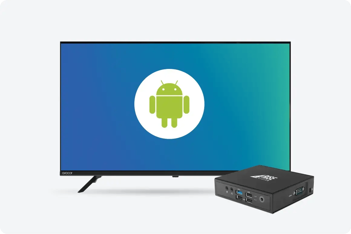 Android hardware with Rise Vision media players