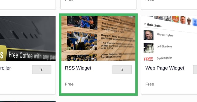 RSS Widget