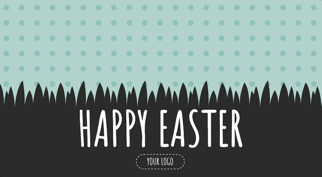 Happy Easter Digital Signage Template