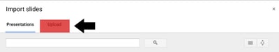 Importing PowerPoint into Google Slides