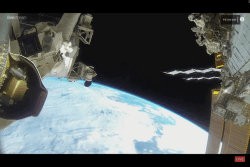 Animation from International Space StationS