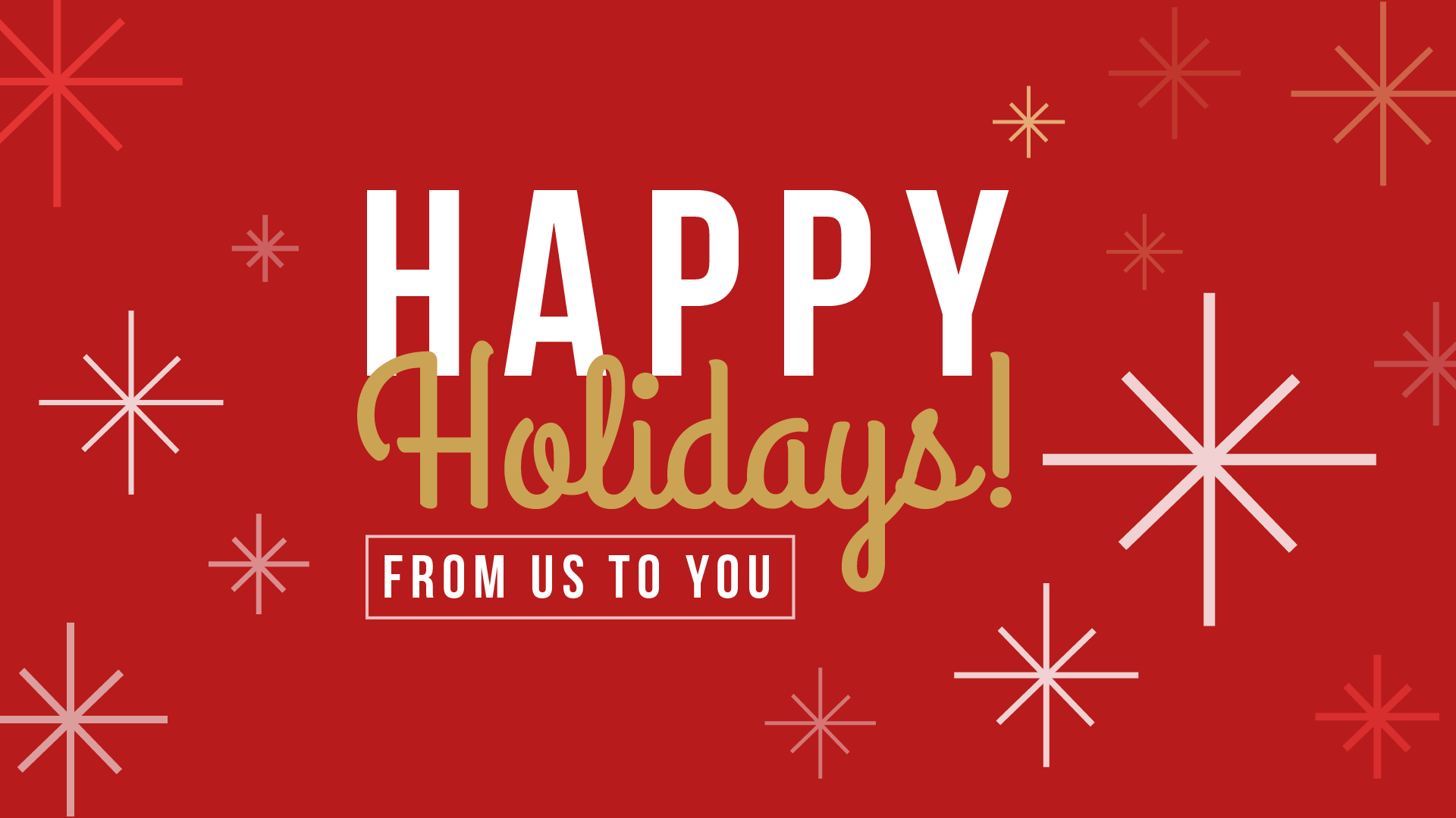 happy holidays template