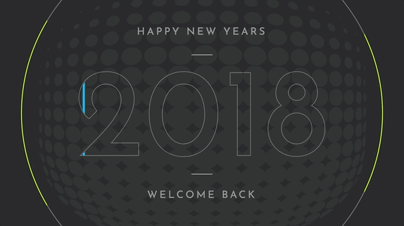 Happy New Years digital signage Template