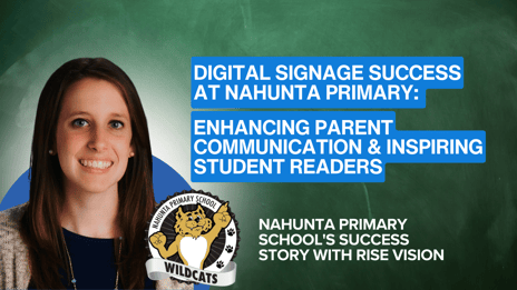 Digital Signage Success at Nahunta Primary Enhancing Parent Communication and Inspiring Student Readers
