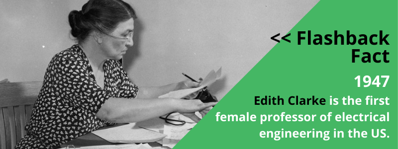 Edith Clarke womens history month fact