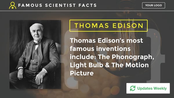 Famous Scientist Facts