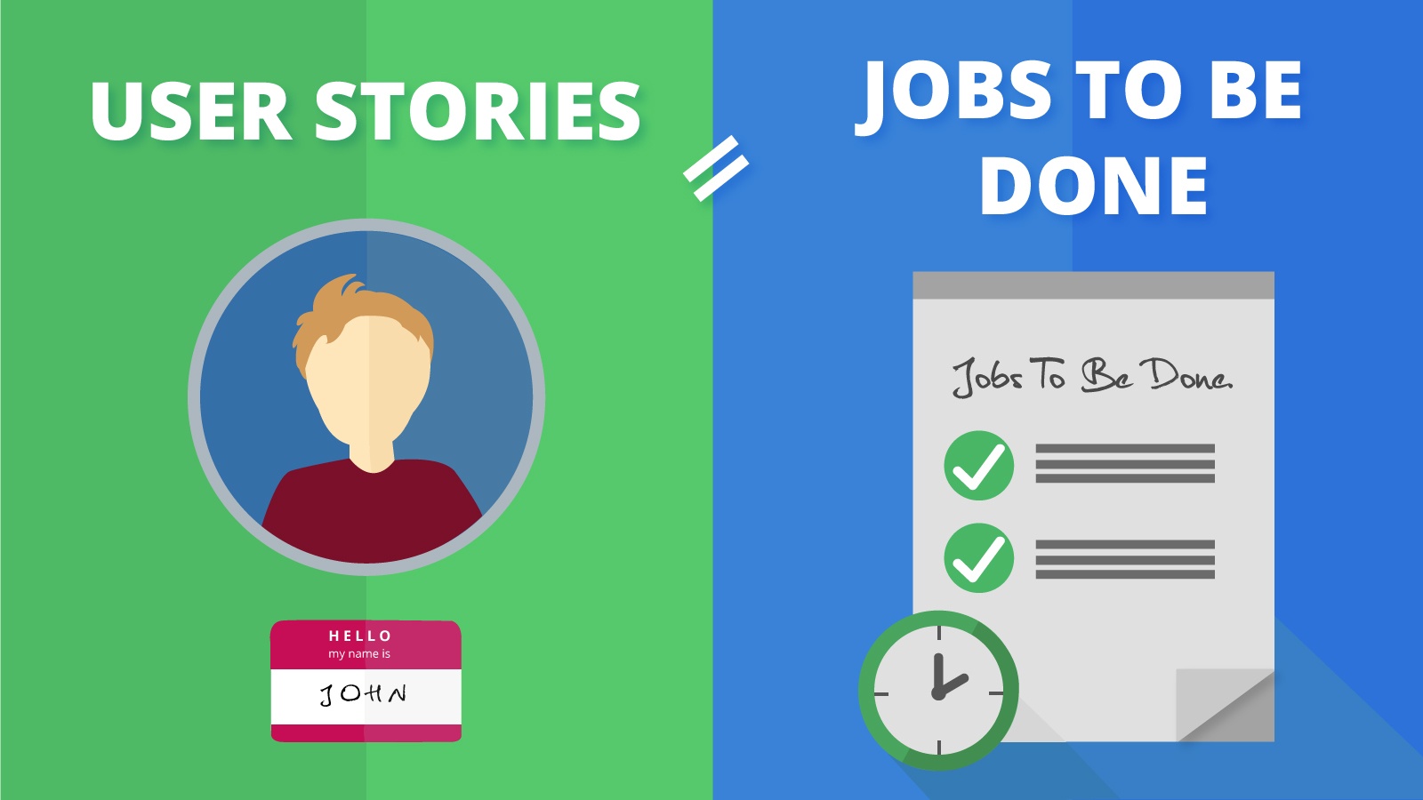 Jobs to Be Done Versus User Stories