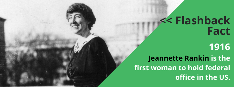 Jeannette Rankin womens history month fact