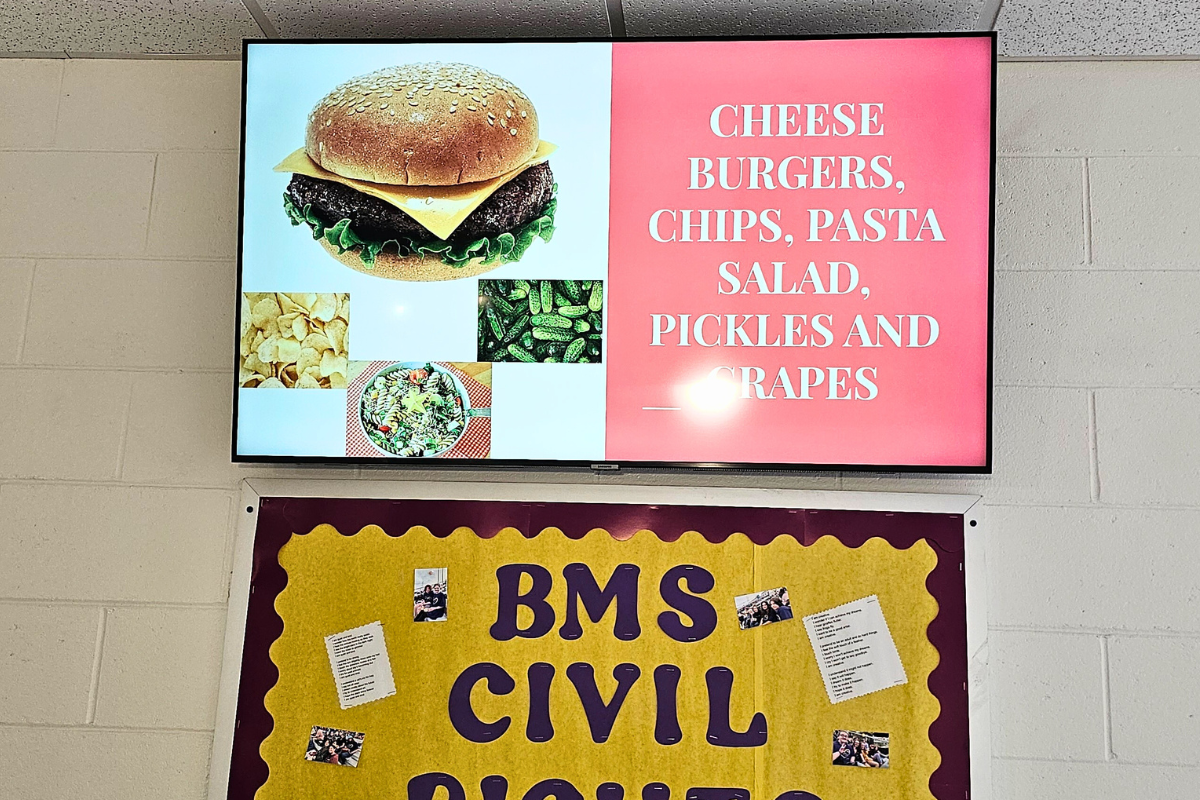 Lunch menu at BMS School-1