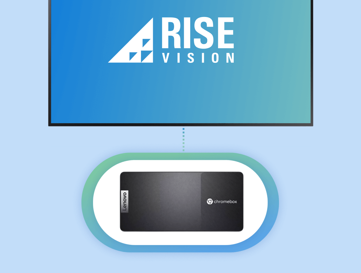 Pair a Chromebox Media Player with Rise Vision