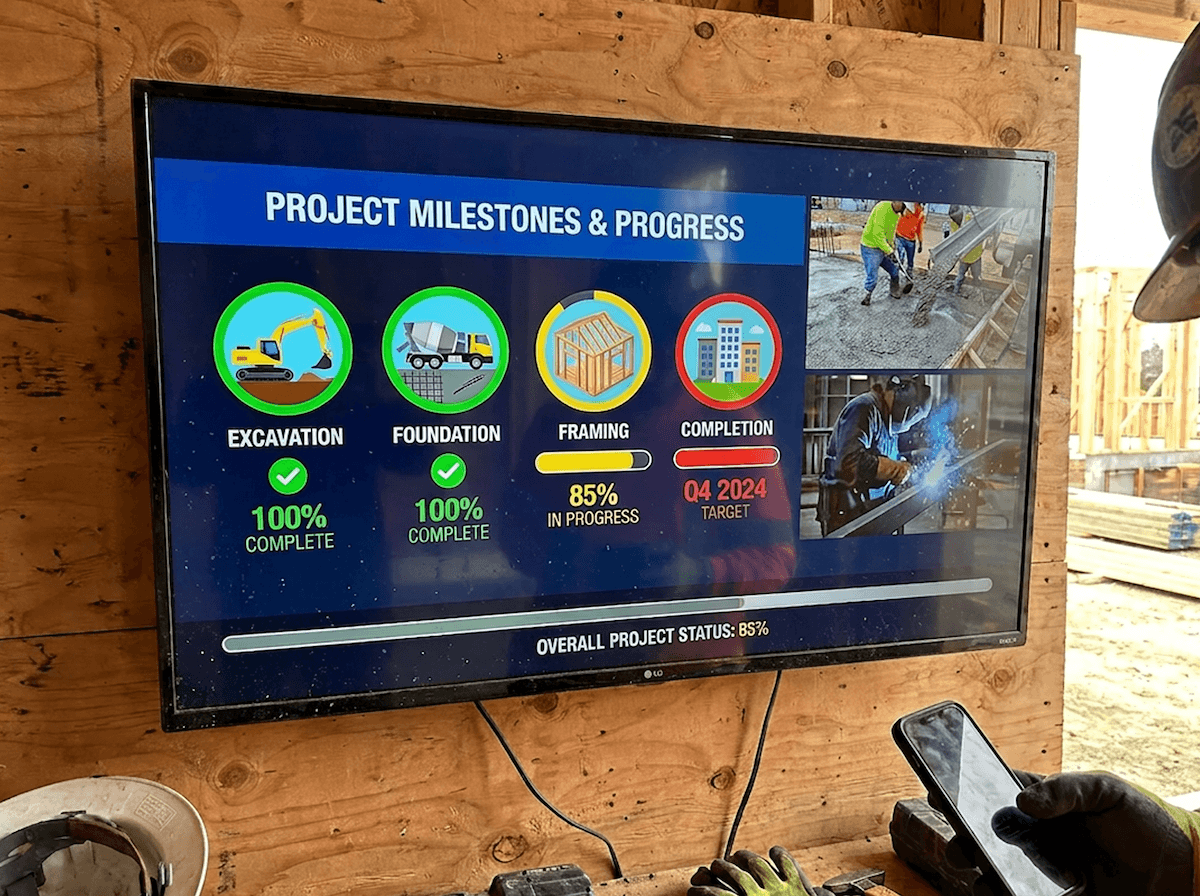 Project milestones