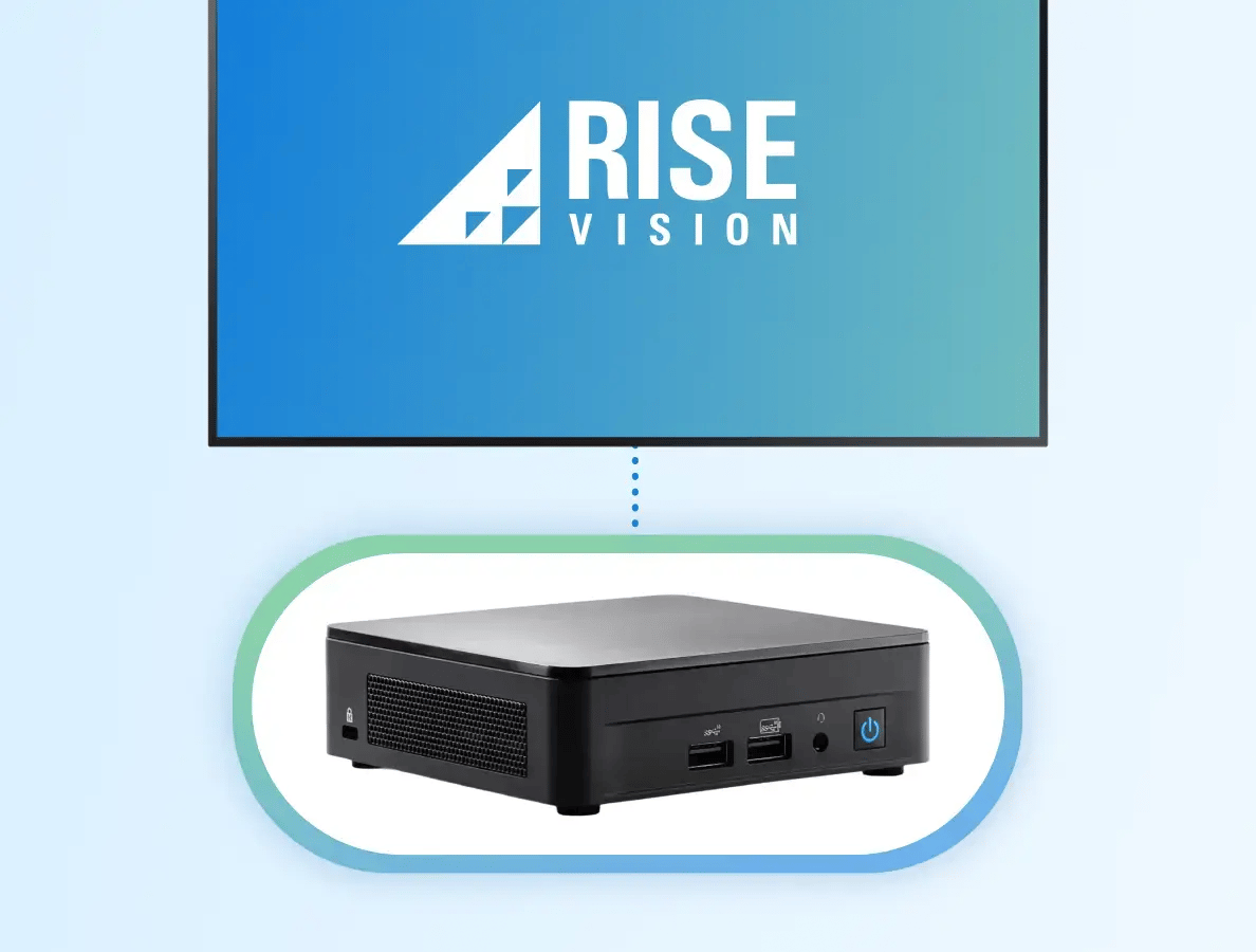 Rise Vision ASUS NUC i3 Media Player (Linux)