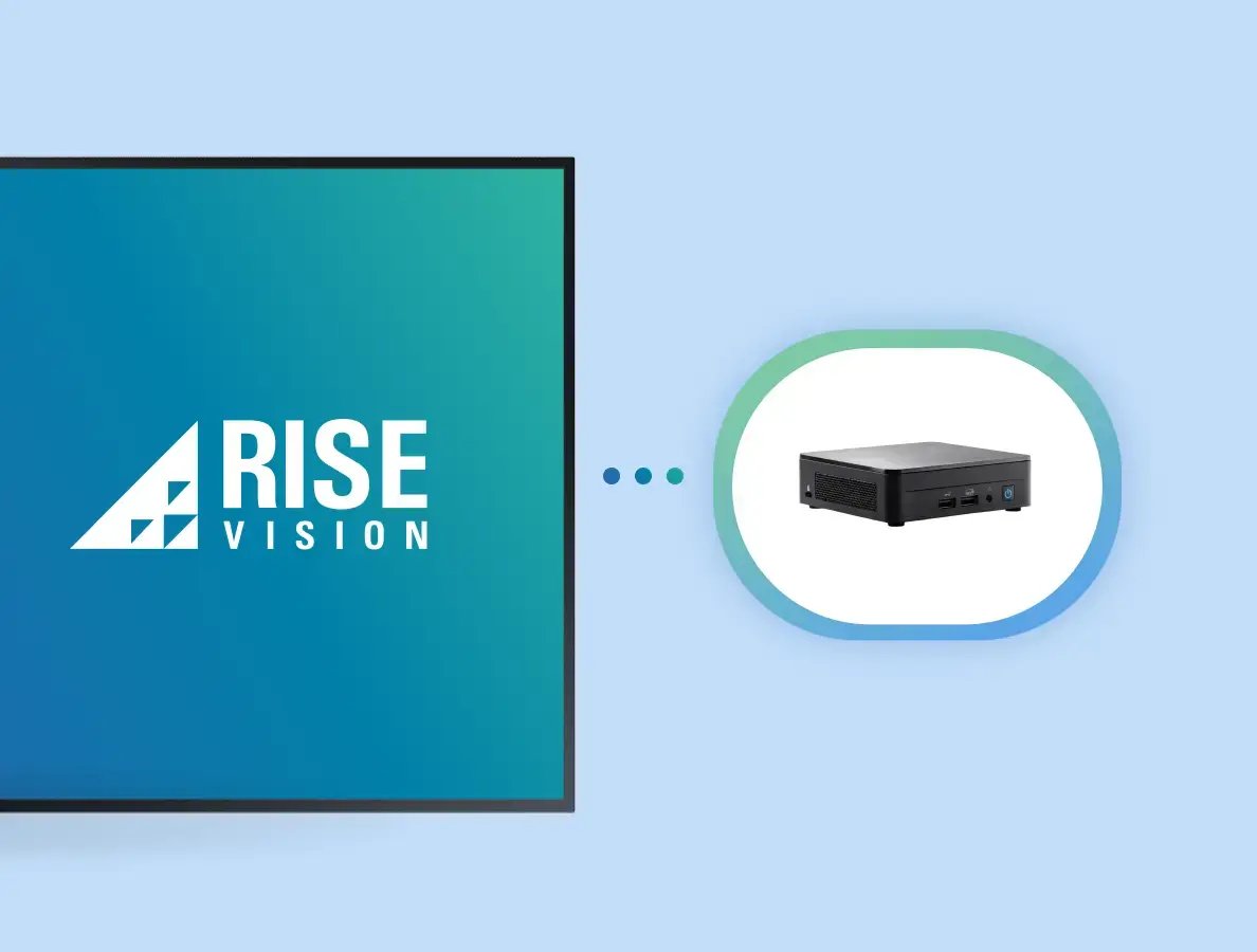 Rise Vision ASUS NUC i3 Media Player (Windows)