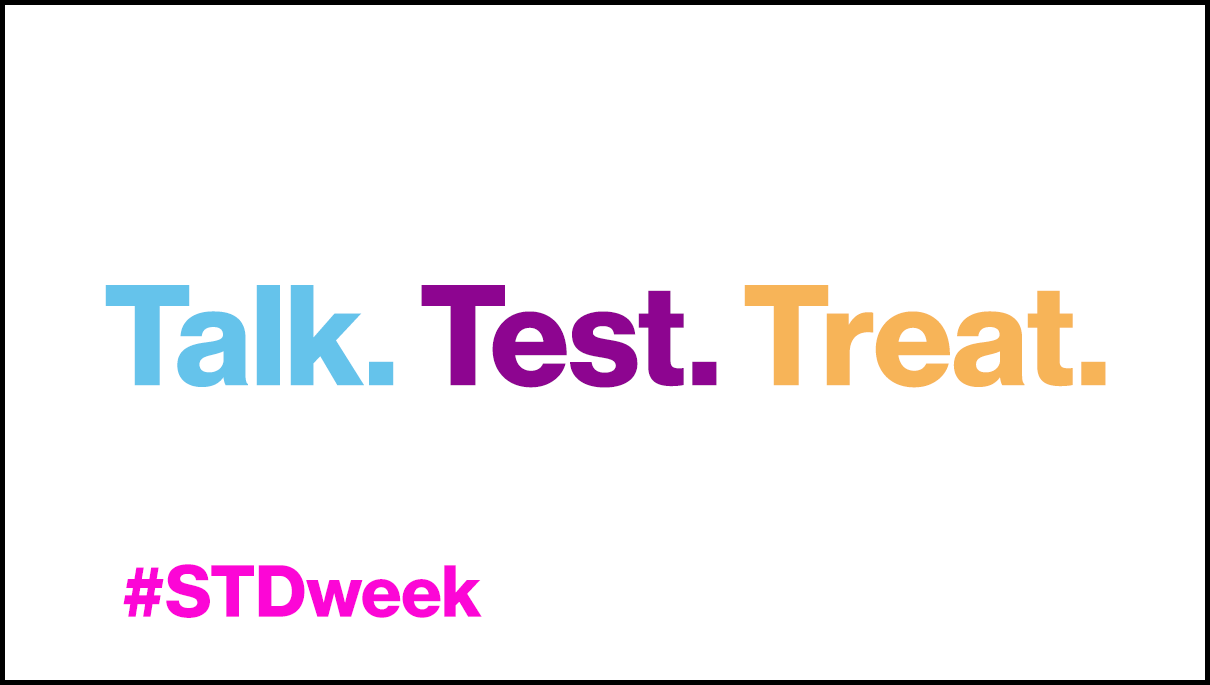 STD awareness week digital signage template