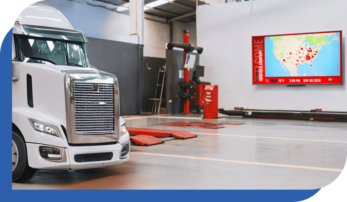Truck repair shop