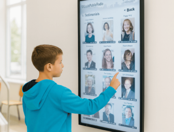 Vertical Orientation Digital Posters