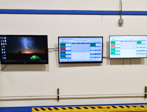 Westfall Tecnik production dashboards