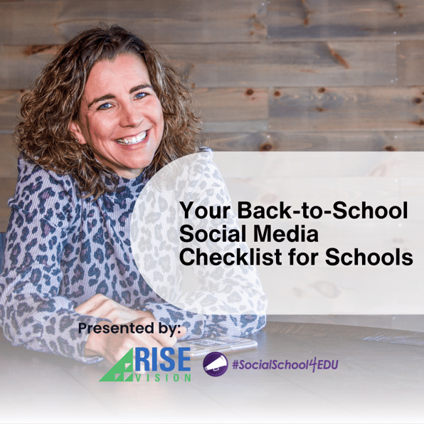 Your Back-to-School Social Media Checklist for Schools