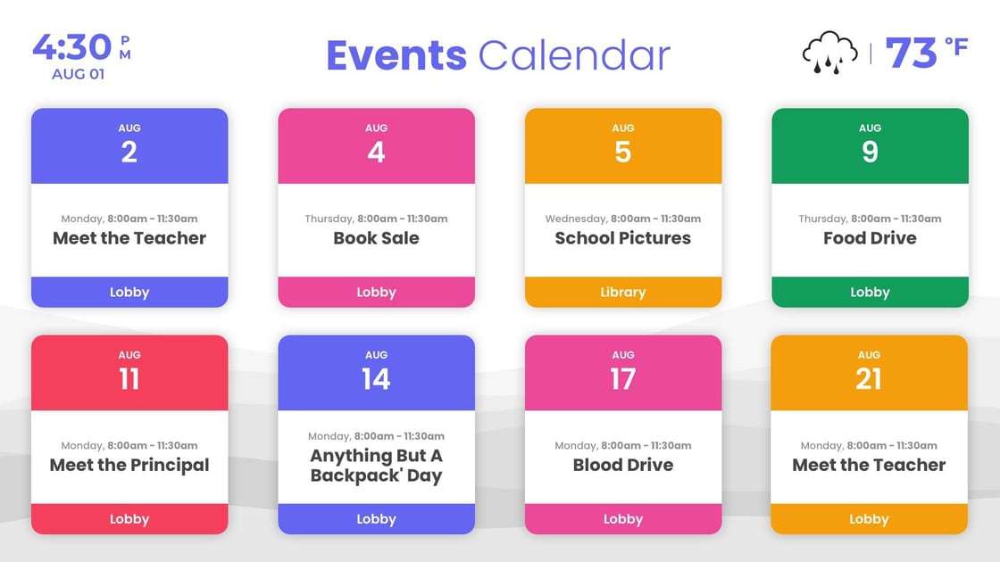 announcement-events-calendar-digital-signage-template-1