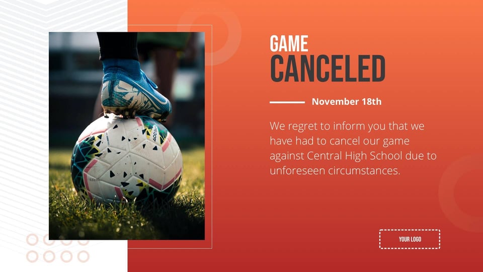 announcement-game-canceled-digital-signage-template