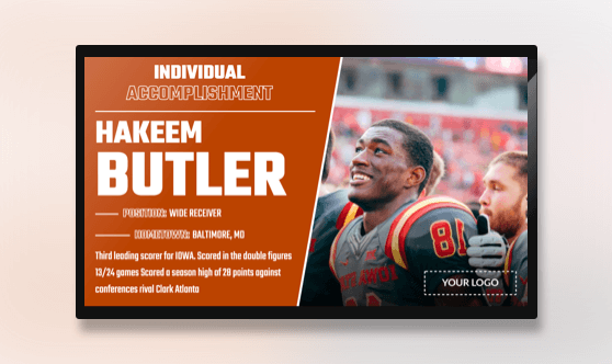 announcement-hall-of-fame-student-athlete-digital-signage-template
