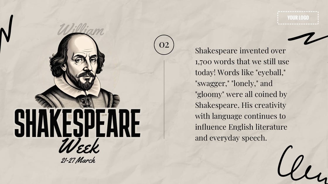 announcement-shakespeare-week-digital-signage-template
