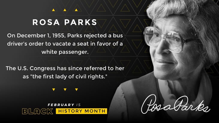 Black History Month Rosa Parks