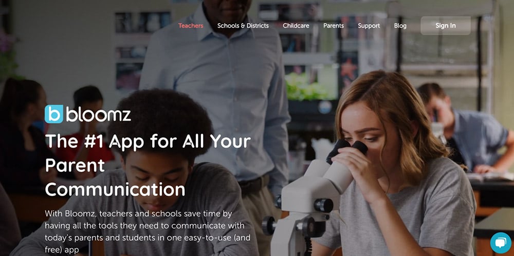 bloomz parent communication app