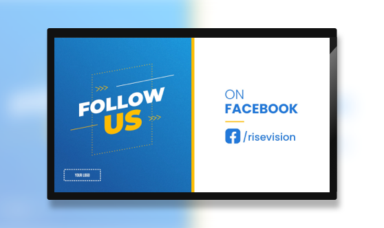 campaign-follow-us-fb-template-signage-template
