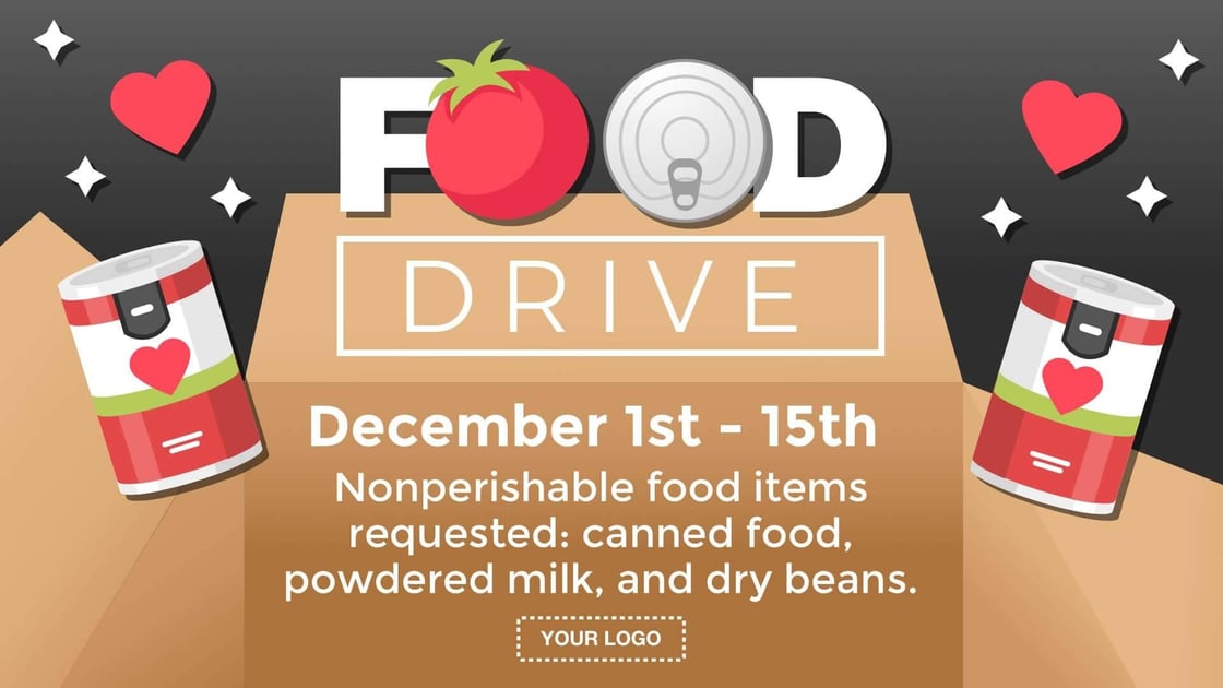 campaign-food-drive-digital-signage-template