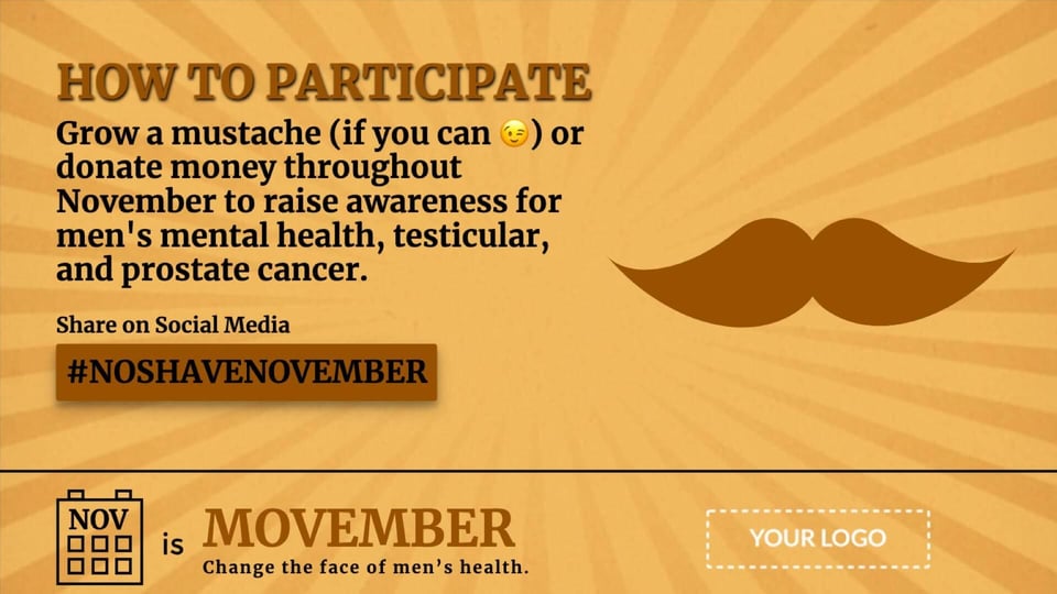 campaign-movember-digital-signage-template