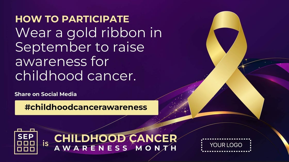 child-cancer-awareness-month-digitial-signage-template