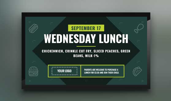 Daily Lunch Menu