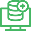 An icon of a computer monitor