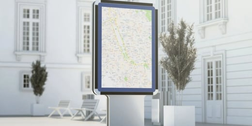 digital-signage-screen-installed-outdoors