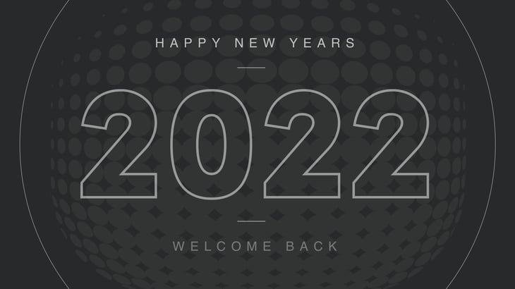 happy new year digital signage sign template