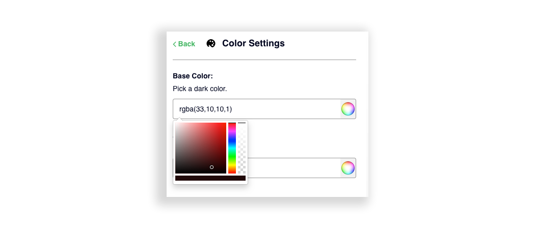 How to Change Background Color Rise Vision Digital Signage