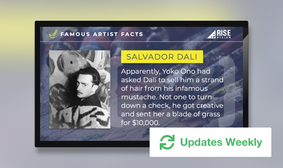 Famous Artist Facts