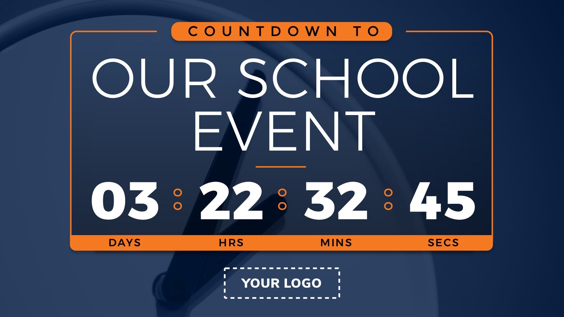Your countdown. Your countdown