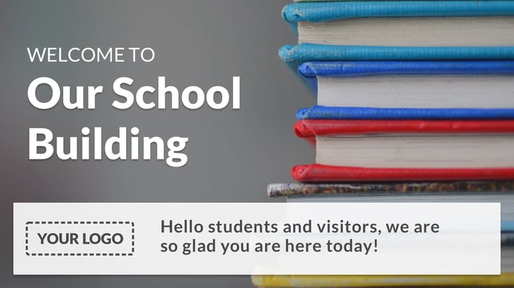 Welcome to Our School building template