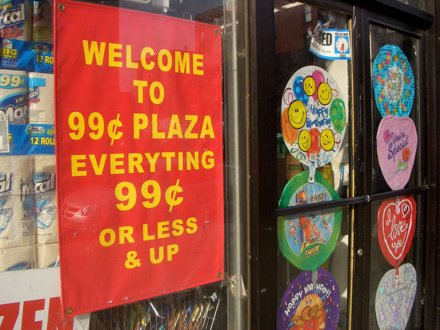 Menu Boards Ending in 99 Cents