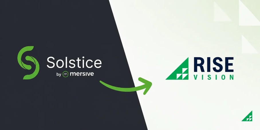 Mersive Solstice alternative: switching from Solstice to Rise Vision