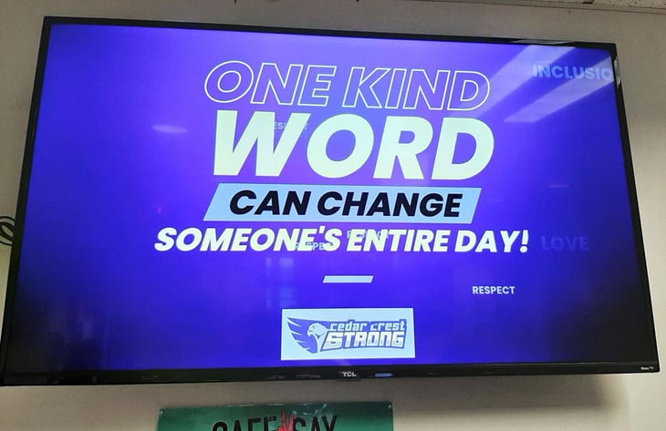one kind word can change someones day