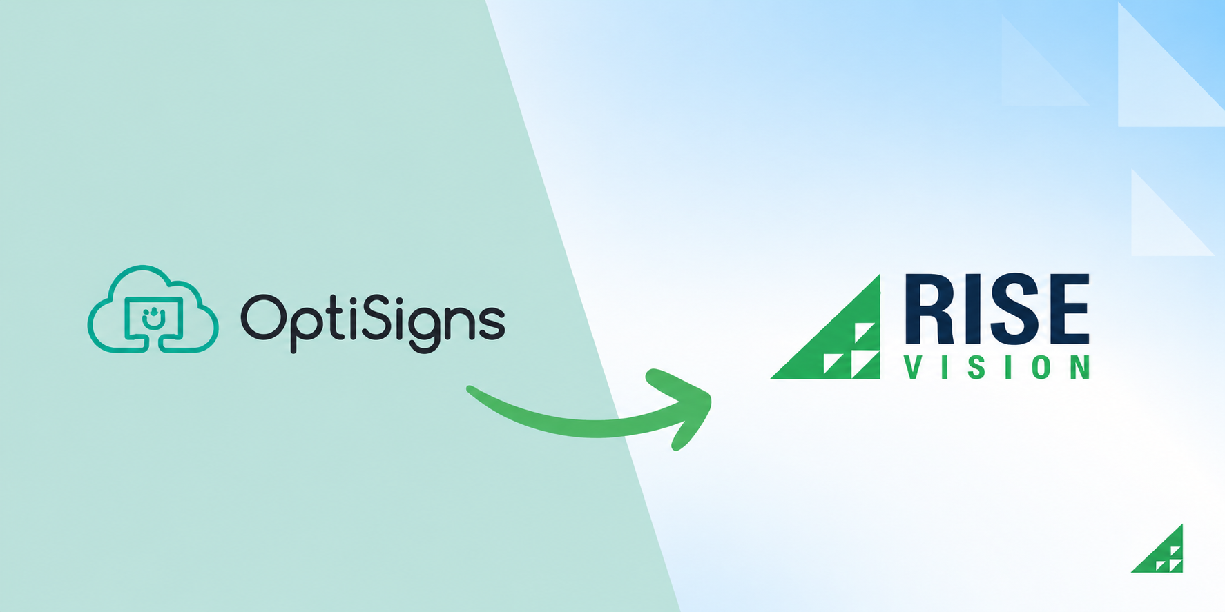 optisigns to rise vision
