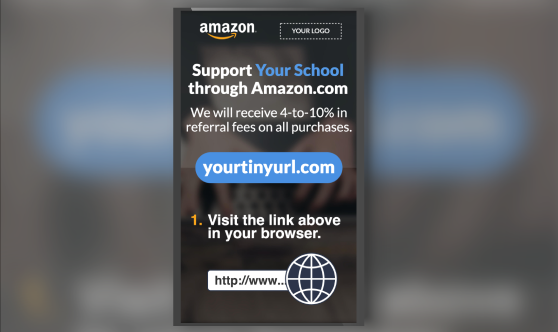 Amazon Referral Program Digital Signage