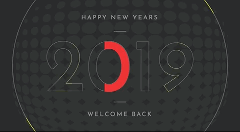Happy New Year digital signage template