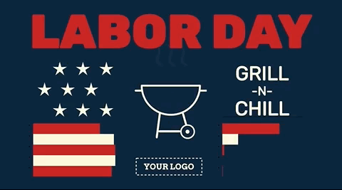 labor day digital signage