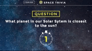 Space Trivia Template