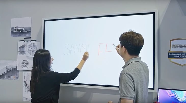 samsung flip whiteboard