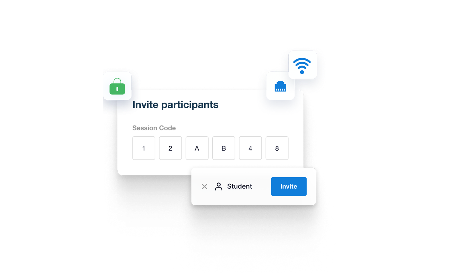 Invite participants for Moderator Mode graphic 